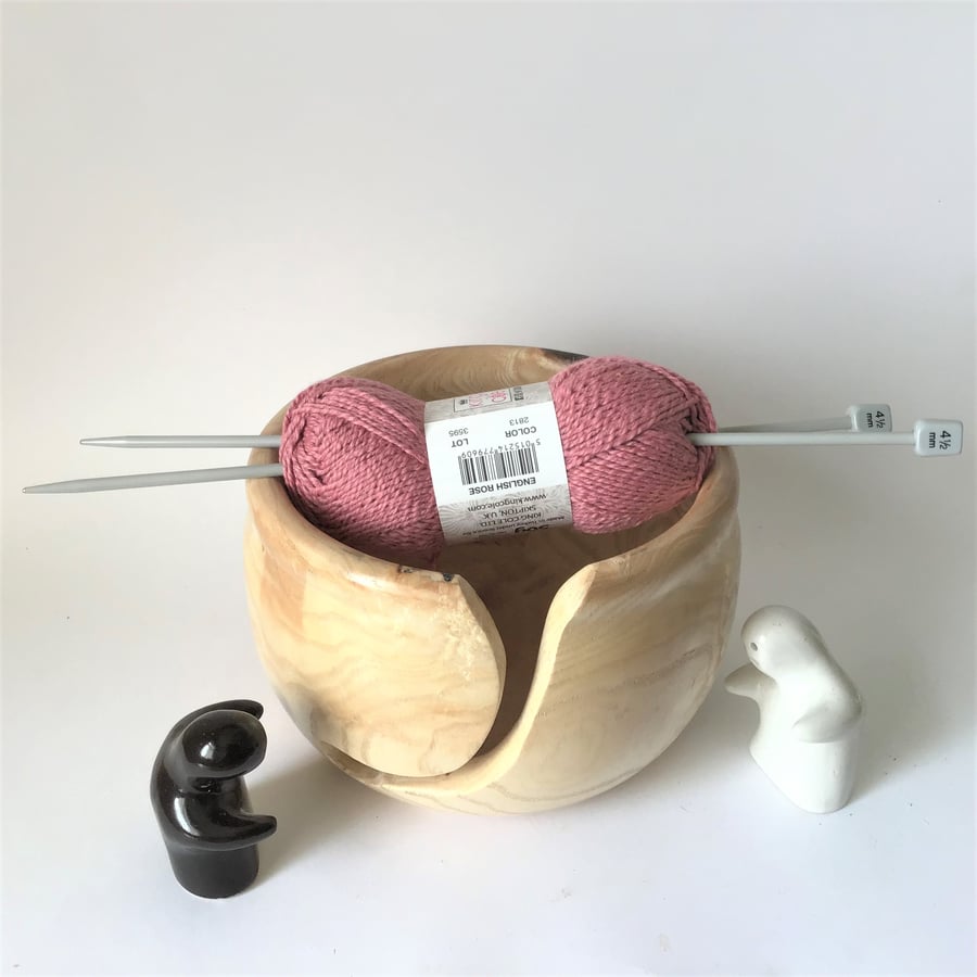 English Chestnut Yarn Bowl 