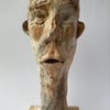 Character Study Sculpture  Male Head