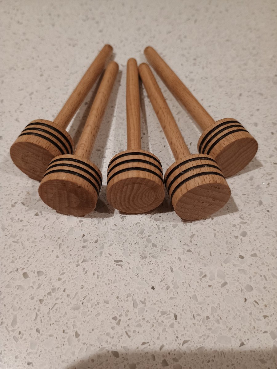 6mm 14" Ring Pegs for Tapestry Frames, Slate Frames or Embroidery. Solid Hardwoo