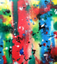 Colour Symphony No .4   7 x 7 "