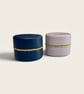 Navy Blue & Gold Beaded Trinket Box - Image 4