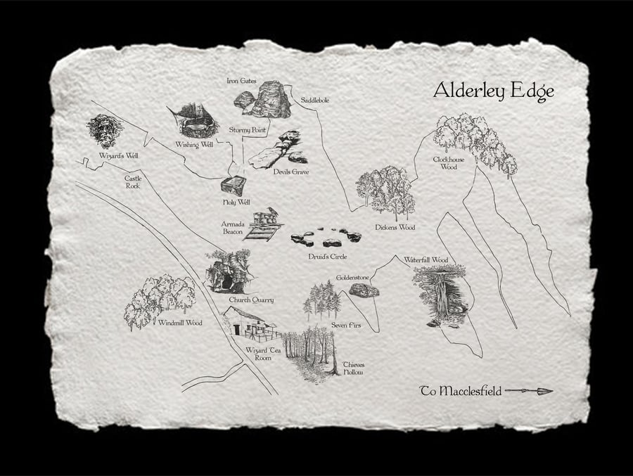 Alderley Edge Map