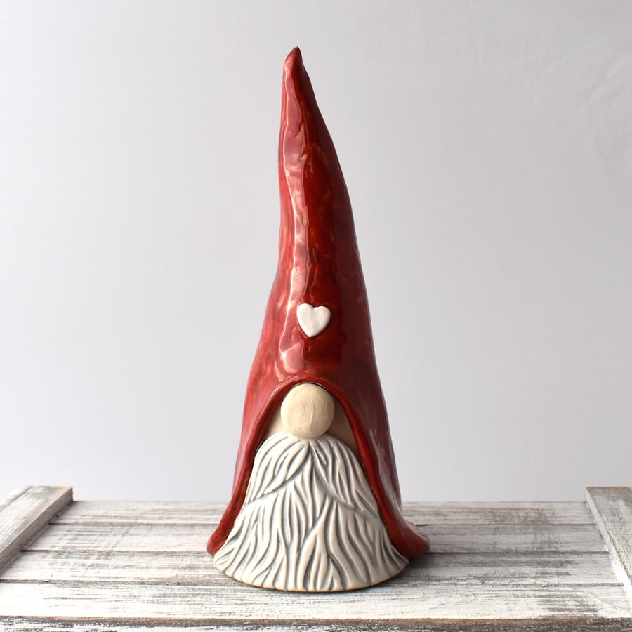 A19 Ceramic Stoneware Nisse Gnome (UK postage included)