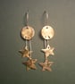Brass Star Dangle Earrings - Image 6