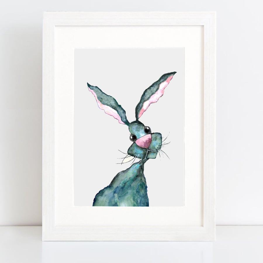 Elliott Hare - Artist, Sarah Lawrence - watercolour nature nursery home illustra