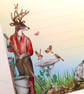 Letter Writing Paper - Animals doing the gardening - Image 4