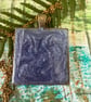 Cyanotype print necklace pendant. - Image 3