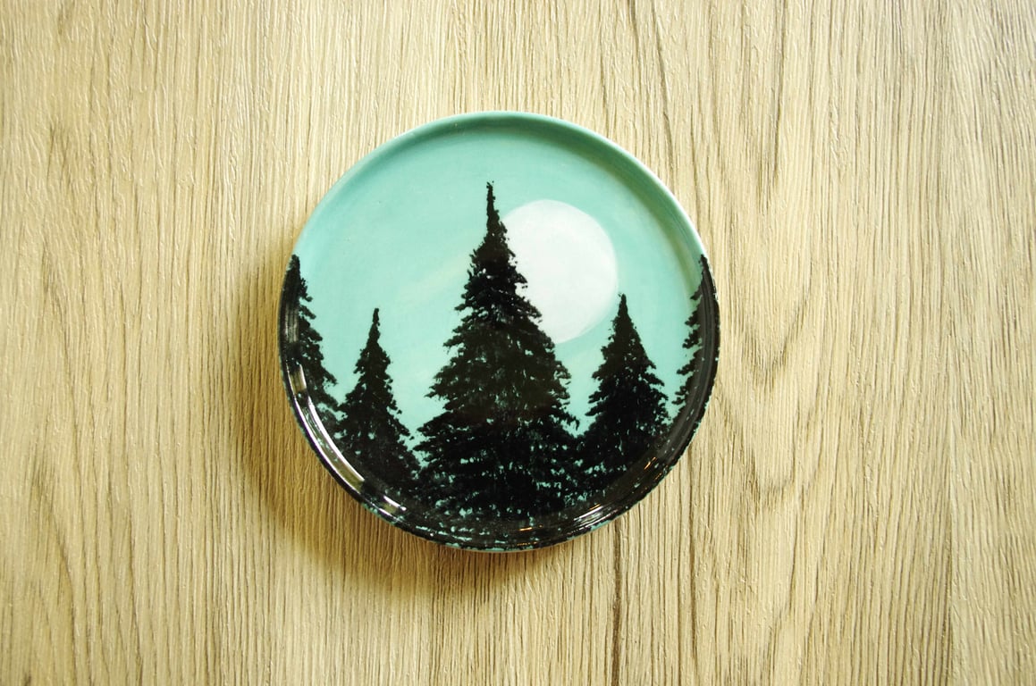 Coaster - Black Forest and Moon