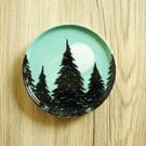 Coaster - Black Forest and Moon