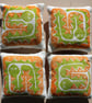 Handprinted Snake Lavender Bag - Image 1