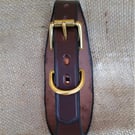 leather greyhound collar