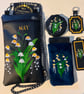 May Birth Flower Gift Set - Embroidered Bundle