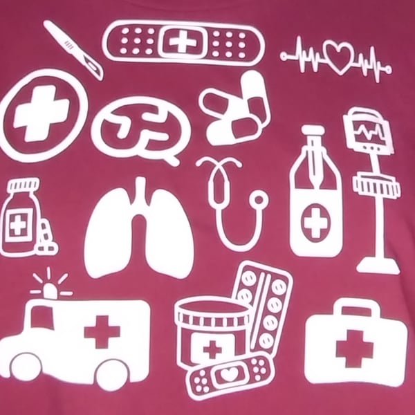 Maroon Medical T-shirt