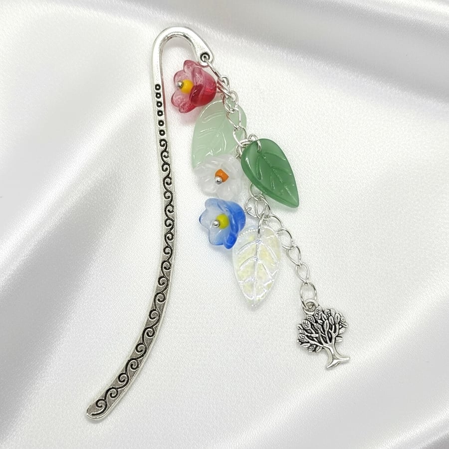 Flower Theme Bookmarks