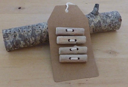 Driftwood Toggle Buttons
