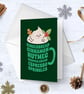 Gingerbread Latte Christmas Card - Image 1