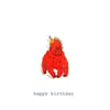 birthday card - orangutan