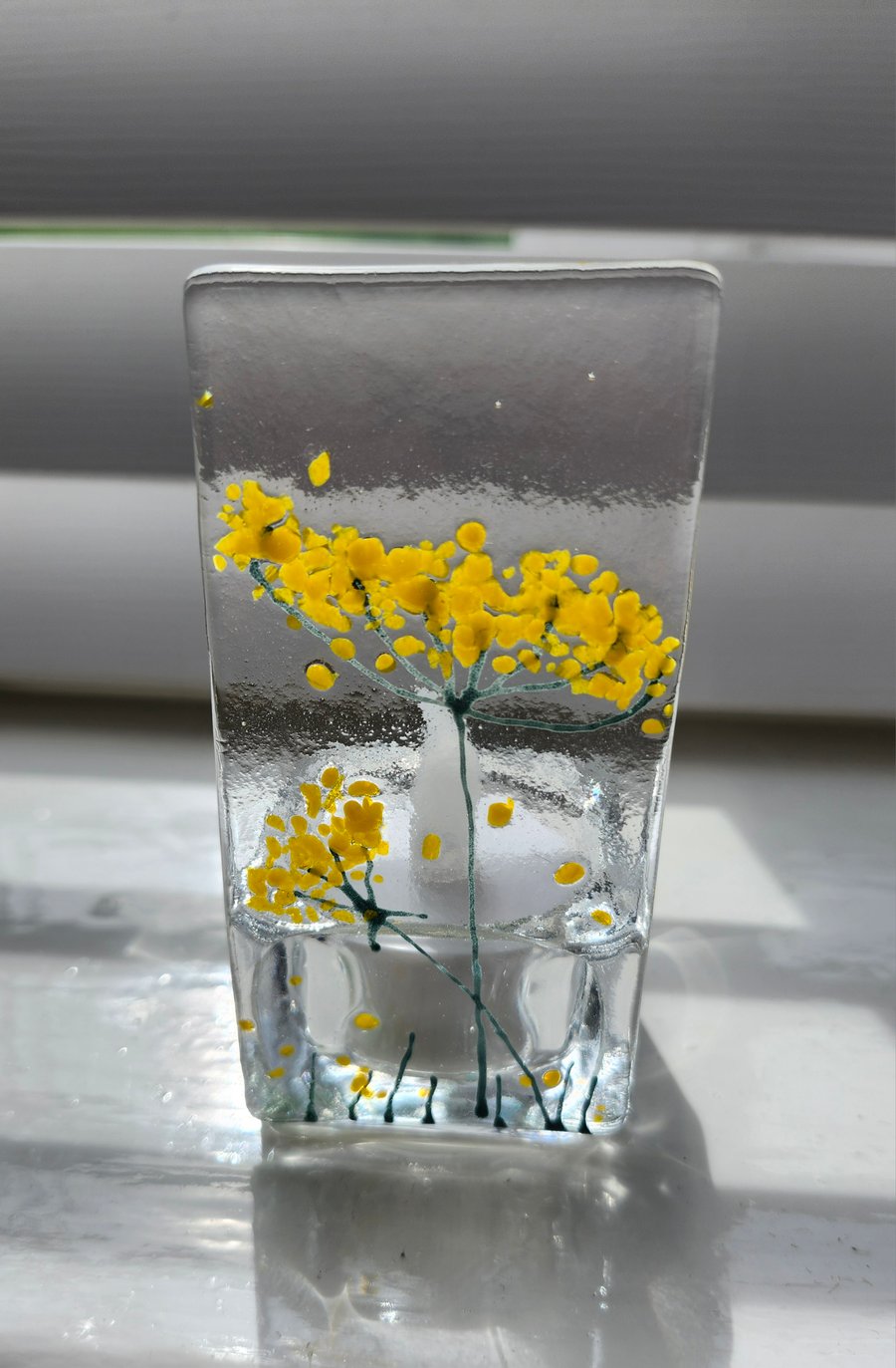 Glass Tealight Suncatcher