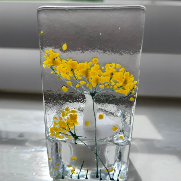 Glass Tealight Suncatcher