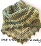 Crochet shawl or wrap pattern.  Photo tutorial.  - Image 1