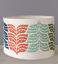 NEW Handmade Leaf Print Lampshade - Multicoloured - British Made  - Image 4