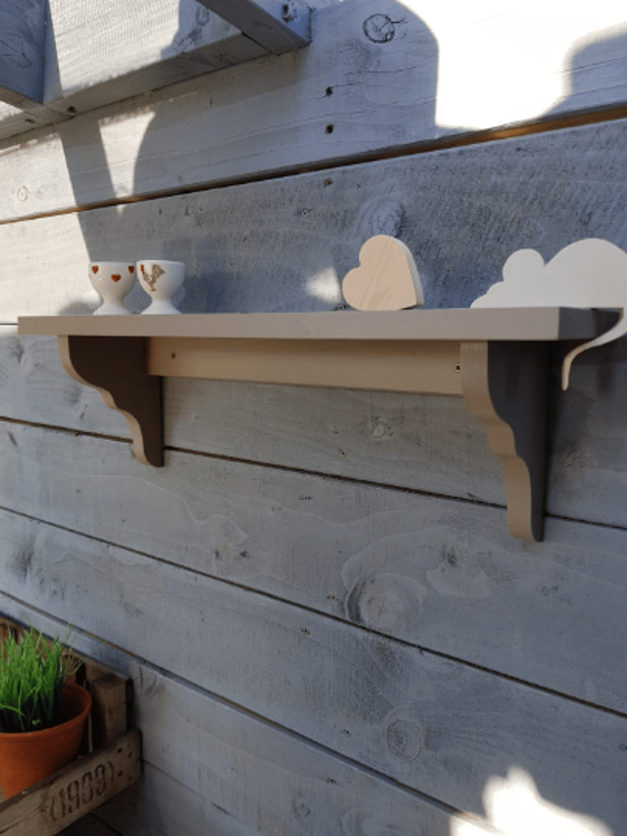 Wooden Single Shelf