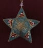 Beaded 3D peyote star ornament - Image 4