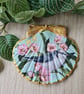 Scallop shell trinket dish bird design home decor