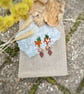 Fox Cub leaf & Acorn Drop Earrings  - Image 2