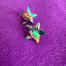 Handmade Polymer Clay Earrings – Colourful, Lightweight & Unique
