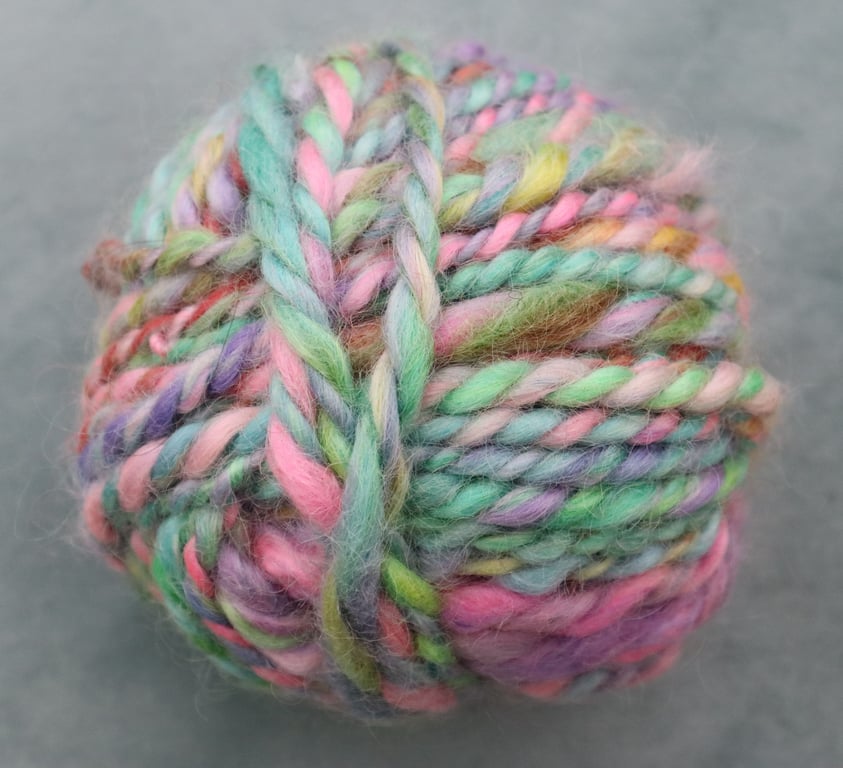 Fairy Satins Chunky Art Yarn for Crochet, Knitting & Weaving 108g