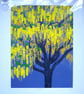 'Laburnum Bloom' original screen print - Image 3