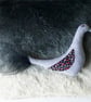 Bird cushion - Grey Nessa - Image 2