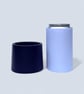 Small Deep Violet Plant Pot - 7.5 cm Vibrant Indigo Mini Succulent Pot - Image 2