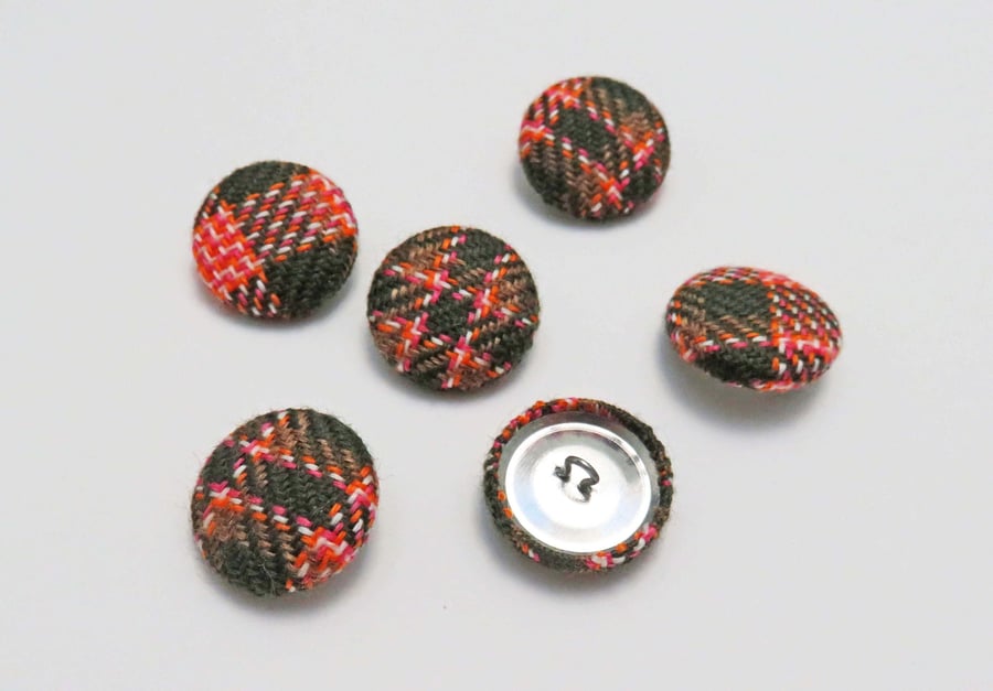 Merino Wool Covered Buttons
