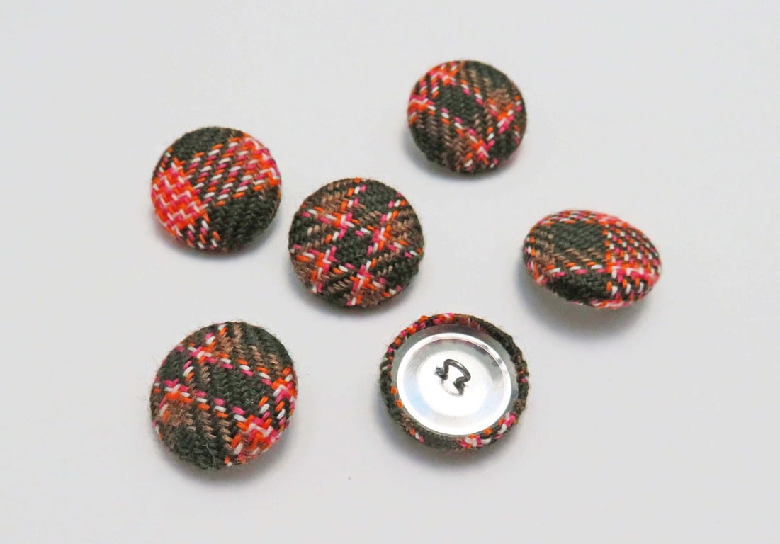 Merino Wool Covered Buttons