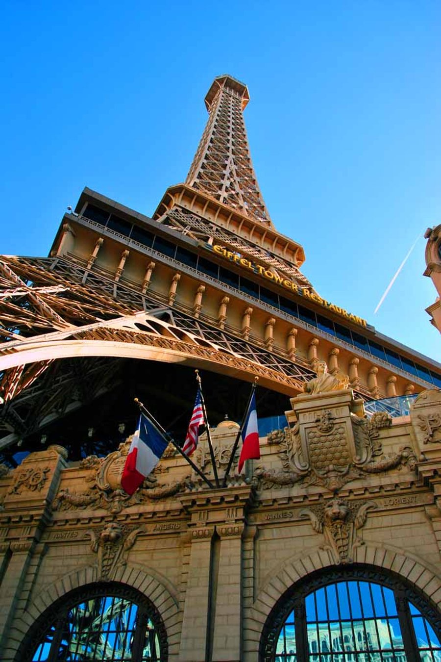 Eiffel Tower Paris Hotel Las Vegas United States Of America Photograph Print
