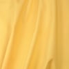 BESPOKE DROP Sunny Yellow Organic Cotton Shower Curtain, washable non-waxed