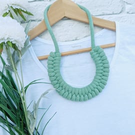 Aloe Woven Necklace - Braided Rope