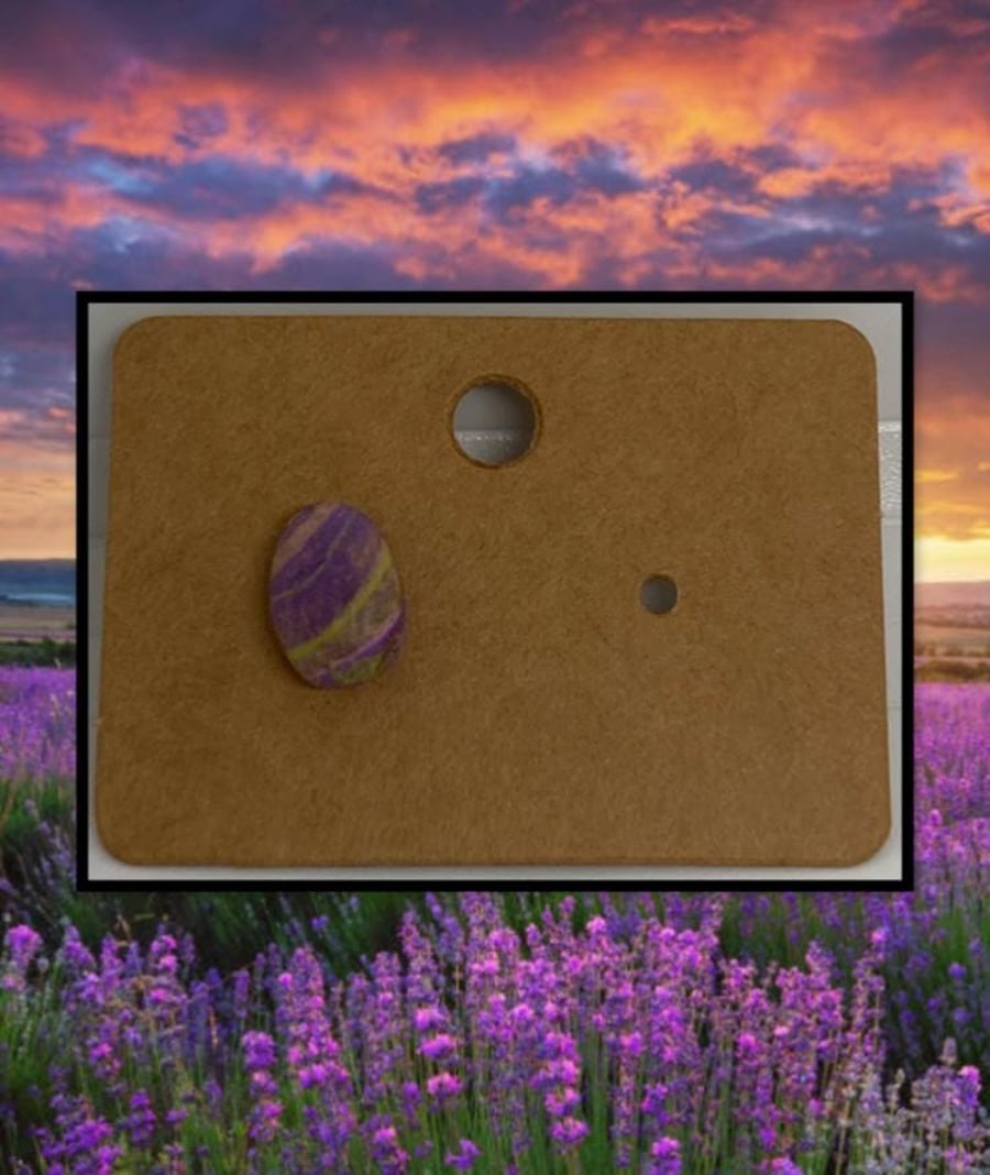 Outlet Lavender fields single stud