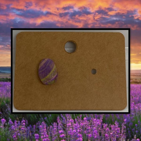 Outlet Lavender fields single stud