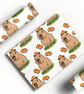 Cute Capybara wrapping paper - Image 4