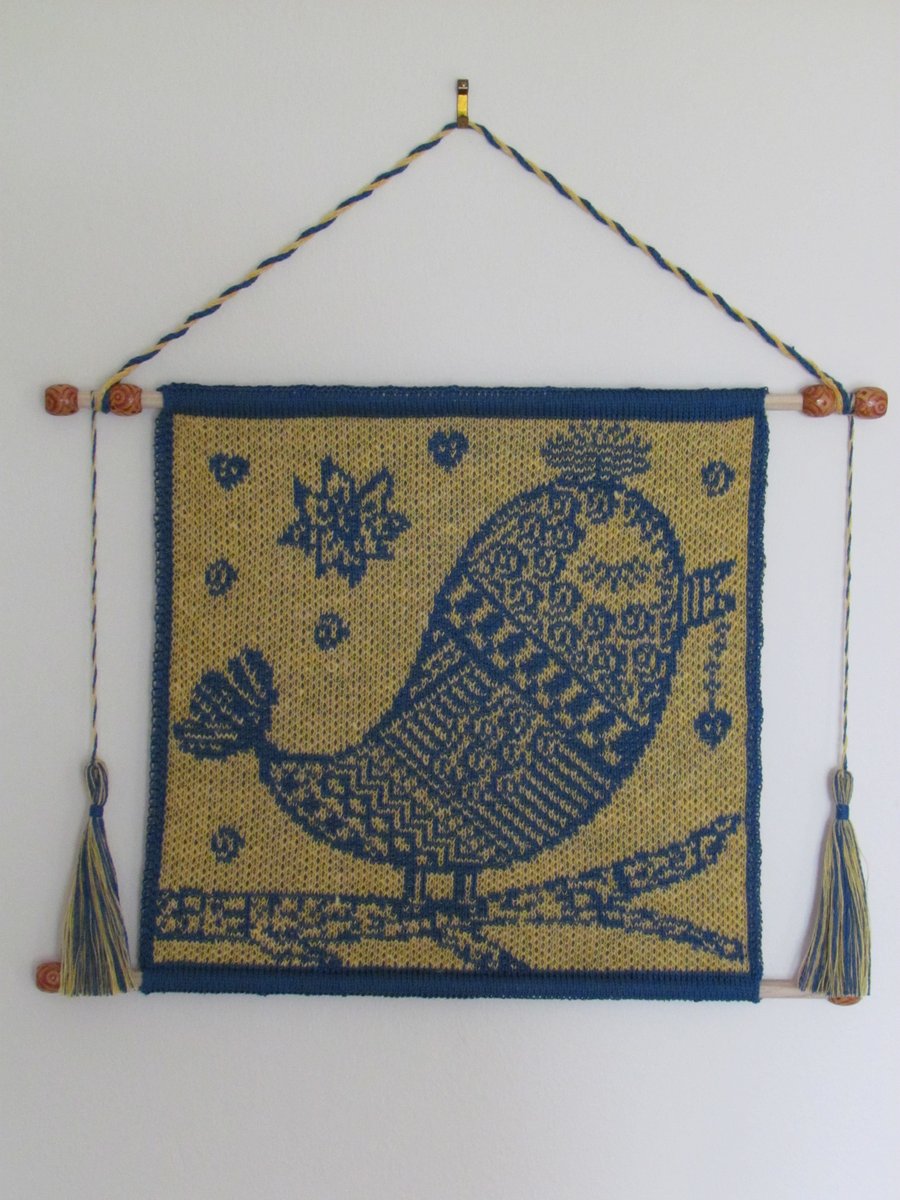 Blue Bird  Tapestry