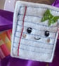 Back to School Hair Bow – Cute & Fun Hair Clip Note paper  - Image 4