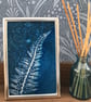 Fern Art, Pretty Art in Silver Plated Frame  - Image 2
