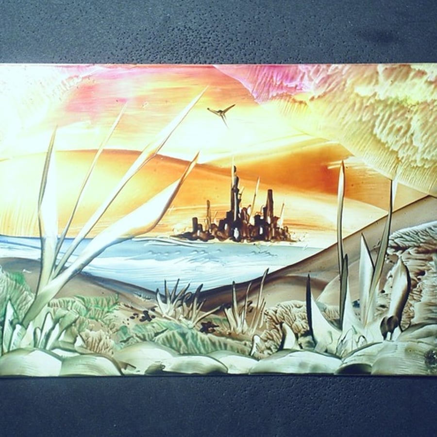 encaustic wax painting