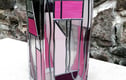 Stained Glass Vases