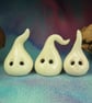 Trio of GlowBugs Magic! OOAK Sculpt by artist Ann Galvin