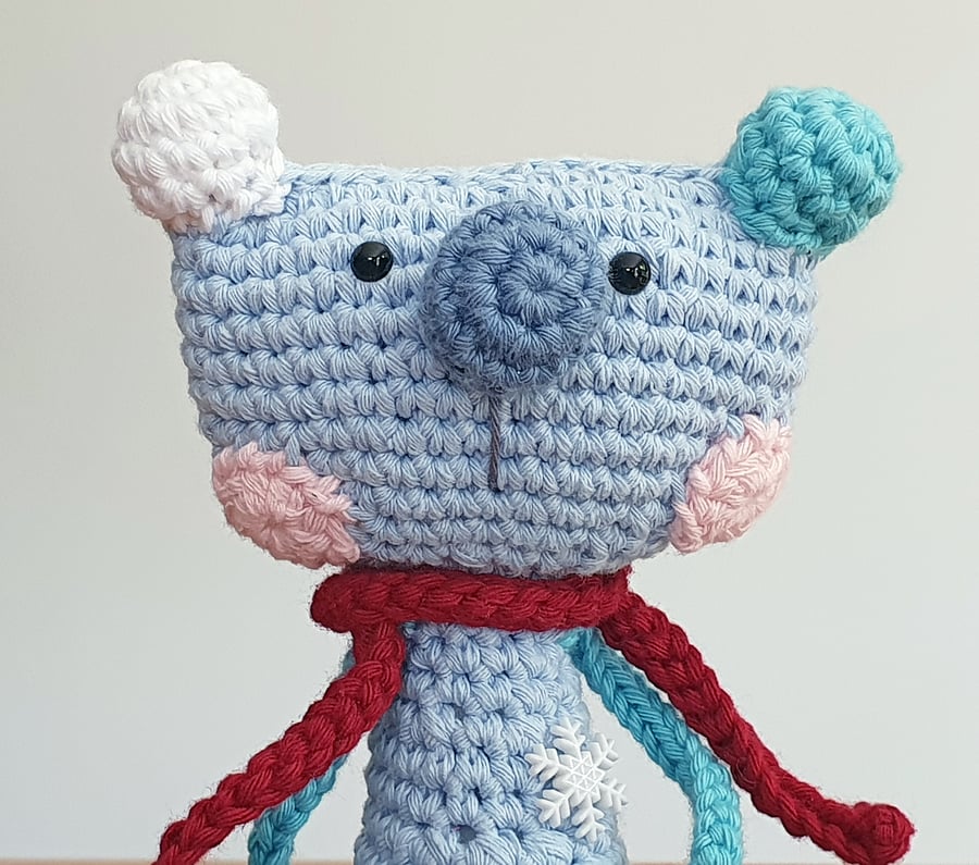 Blue Ragdoll Winter Teddy RESERVED