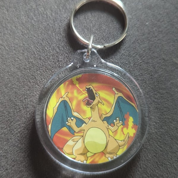 Charizard Pokemon Keyring 